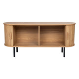 Ripple Sideboard with Sliding Doors — Earthy Elegance Redefined V264-TAB-726C-NTR-NA-1