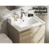 Cefito Vanity Unit 600mm with Basin Oak BV-1-600-OAK-AB