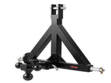 3 Point Trailer Hitch 2 in Receiver, 3pt Quick Hitch Attachment with 3 Trailer Balls, Tractor Tow V952-SJXJSQDKSXTQ3L0DH001V0