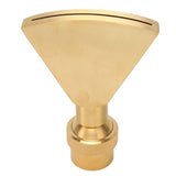 Fan Shaped Pond Sprinkler G11/2 Adjustable Brass Fan Shaped Fountain Nozzle for Garden Museums V1294-YM0901-3111230203511