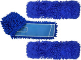 24 inch Microfiber Dust Mop Medium Washable Commercial Mop Head Replacement, Pack of 3 V1258-DP02-WO-703