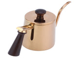700ml Coffee Kettle 304 Stainless Steel Gooseneck Spout Coffee Drip Pot with Wooden HandleLong V1294-YM0721-3118210016411