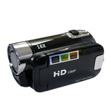 Black Capture Life's Moments HD 1080P Digital Camcorder - 16MP Photos, 16X Digital Zoom, 2.7" LCD V888-ELOSUNG27402
