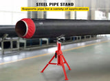 Pipe Jack Stand V-Head Foldable Legs 2500LB Max. Height 52" V952-GJ1107SGJ-VX00001V0