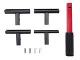 Door Hinge Adjustment Tool Kit 4 in 1 Carbon Steel Hinges Gap Adjusting Wrench Hinge Bender Tool Set V1294-YM0901-3114250023011