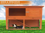 Little Buddies 2-Storey Wooden Pet Rabbit Hutch S0123
