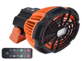 Camping Fan with Light Silent USB Charging 180&deg Rotation Portable Hook Design 5 LED Fan for Tent V1294-YM0523-3113220048711