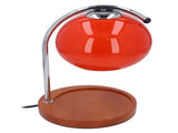 Candle Lamp with Timer Retro Solid Wood Glass Safe Warm Light Dimmable Electric Candle Lamp V1294-YM0901-3119240148712
