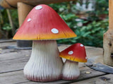 Mushroom Decor Fairy Garden Accessories - Outdoor Garden Decor Mushrooms Ornament for Garden V1192-AZ-W-11623