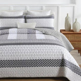 Bespoke Quilted Bedspread and Pillowcases Set Tailored Luxury for Your Home - Queen size V745-MAC080482Q13U