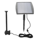 2.5W Solar Powered Fountain Water Pump for Pool Pond Garden Plants Aquarium V1294-YM0901-JY08181