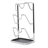 Countertop Pot Lid Holder Stainless Steel Cutting Board Organizer Pot Pan Lids Rack for Kitchen 3 V1294-YM0901-3118250191312
