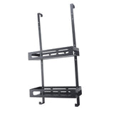 Bathroom Hanging Organizer Black Space Saving Iron Waterproof Multifunctional Shower Hanging Storage V1294-YM0901-3112230068412