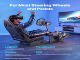 Racing Wheel Stand, Heavy-Duty Simulator Cockpit Steering Wheel Stand, Fit Logitech G25, G27, G29, V952-ZXZCDGDBCGBK11FBA001V0