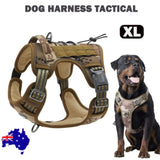 Dog Harness Tactical No Pull Adjustable Pet Military Working Training Vest XL V201-W12991596