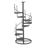European Style Decorative Plant Shelf Multifuctional Wrought Iron Plant Rack Easy to Install for V1294-YM0714-3115210185311