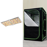 Green Fingers Grow Tent Light Kit 100x100x200CM 2200W LED Full Spectrum GT-D-100X100X200-BOARD-220-DIM