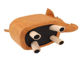 Animal Footstools Lovely Cartoon Innovative Elephant Upholstered Stool for Nursery Bedroom Playroom V1294-YM0703-3116230000211