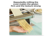 CARLA HOME Pasta Maker Machine - Hand Crank Noodle Maker - Grey - Kitchen Appliances Pasta Makers LSB-36492
