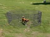 24" 8 Panel Pet Dog Playpen Puppy Exercise Cage Enclosure Fence Play Pen V63-834381