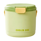 Dual-Wall Insulated Ice Cooler Bucket, Ice Bucket with Lid, Portable Ice Storage Container, Long V1370-AZ4-15720