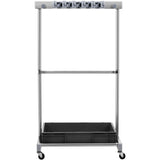 VEVOR Garden Tool Organizer, 10 Slots with Hooks, Yard Tool Tower Rack with Wheels for Garage V952-CKGJSNJJSJSSTJEMHV0