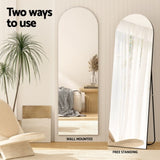 Embellir Full-Length Floor Wall Mirrors MM-E-WALL-ARCH-BK-160