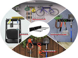Wall Mounted Tool Rack Heavy Duty Garage Organizer V178-66774