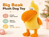 Bird Plush Dog Toy, Crinkle Squeaky Dog Plush Toys Stuffy for Interactive Play, Builtin Squeaker V1366-AZ2-W-24841