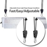 16pcs Heavy Duty Adjustable Lifting Pulley Ratchets Rope Clip Hanger Lanyard Strap with Aluminium V1259-DP01-A-3768