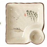 Oven Safe Ceramic Tableware Set, Japanese Style, 2 Piece V1192-AZ-W-28076