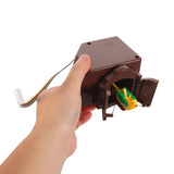 Quartz Clock Movement Kit with Easy Installation and Retro Brown Decorative Mechanism for Clock V1369-AZ3-W-21677