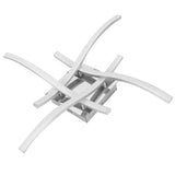 LED Ceiling Light 25W Modern Curved Lamp for Living Room Canteen Bedroom White Light 85-265V V1294-YM0901-3119210035011