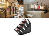 Countertop Coffee Milk Tea Cup Storage Rack Stand Paper Cups Holder Dispenser OrganizerBlack V1294-YM0901-3117200084211