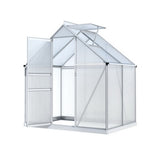 Green Fingers Greenhouse Aluminium Polycarbonate Premium Garden Storage Shed 3.1Mx1.9Mx2.0M GH-ALU-310X190-TP-AB