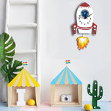 Cartoon Mute Wall Clock Kids Unique Gifts Pendulum Children's Bedroom DIY Decor Clock V1294-YM0901-JY34202