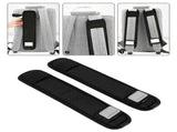 2Pcs Infrared Shoulder Strap Pad Detachable Backpack Decompression Belt Cushion Accessory BlackS V1294-YM0718-3117200189112