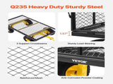 900 Lbs Heavy Duty Steel Garden Cart, Garden Wagon Cart on Wheels, Outdoor Metal Yard Utility Wagon V952-ZXHYTCHH900L1UA7KV0