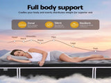 Giselle Bedding King Single Mattress 35cm Euro Top with Graphene Cooling Comfort Medium Firm MATTRESS-E-ATLAS-35-KS