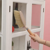 2 Set Mini Dustpan and Brush Set for Desk and Keyboard Beige V1237-ZY-818-213