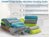 Microfiber Cloth - Pack of 50, Multi-Functional Towels, Size 12 x 16 in& Microfiber V1258-DP02-C-1008
