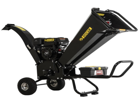 Ducar K70 7HP Wood Chipper Shredder Mulcher Grinder Petrol in Black WCP-K70-BK
