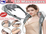 Massagers for Neck and Shoulder with Heat Goletsure Pain Relief Deep 5D Kneading V201-MAS0001GA8AU