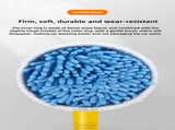 Yellow and Black Rotating Car Washing Brush with Foam Sprayer, High-Pressure Cleaning Tool, 5m Hose V888-ELOSUNG17400
