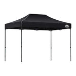 Instahut Gazebo Pop Up Marquee 3x4.5 Folding 500D Wedding Tent Base Pod Black GAZEBO-T-3X45-F-BK-BASE