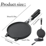 Aluminum Alloy Crepe Maker, Non-Stick Multi-Use Egg & Waffle Maker, Compact Lightweight Breakfast V1366-AZ2-W-20869