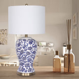 Sarantino Ceramic Floral Base Table Lamp LMP-MLM-260