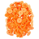 1-100 Cattle Number Ear Tag 6x7cm Set - Medium Orange Cow Sheep Livestock Label V238-SUPDZ-28747421483088