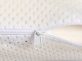 Dreamz 2x Natural Latex Pillow Removable BED1005-2-WH