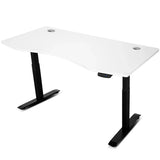 Lifespan Fitness ErgoDesk AUTO Series Automatic Standing Desk 150cm in White & Black V572-LFDK-EDKWB-150